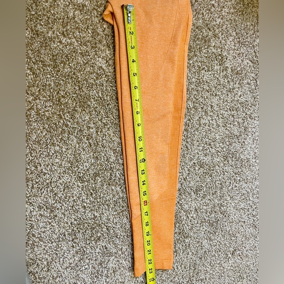 Vibrant Orange Butt-Lifting Leggings - Picture 6 of 6